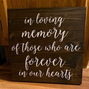 In Loving Memory of those who are forever in our hearts
